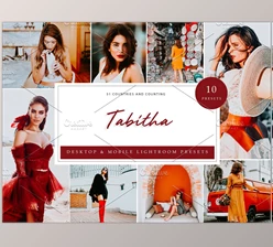 Download 10 x Lightroom Presets, Tabitha CreativeMarket-5962697 (LRTEMPLATE, DNG, XMP)