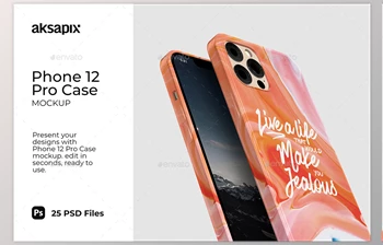 Download Phone 12 Pro <span class='badge badge-warning'>Case</span> Mockup GraphicRiver-31805080 (PSD, PNG)