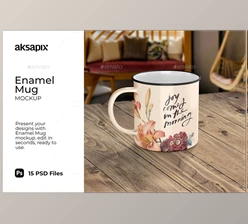 Download Enamel Mug Mockup GraphicRiver-31368848 (PSD)