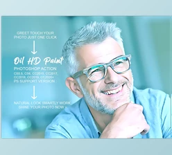 Download Oil HD Paint Photoshop Action CreativeMarket-5304959 (ATN)