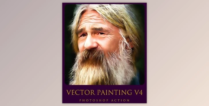 Download Vector Painting V4 Photoshop Action GraphicRiver-30937349 (ATN)