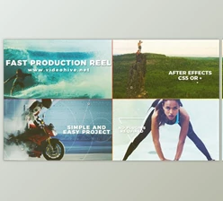 Download Fast Production Reel (Videohive 20828160) - AE Project