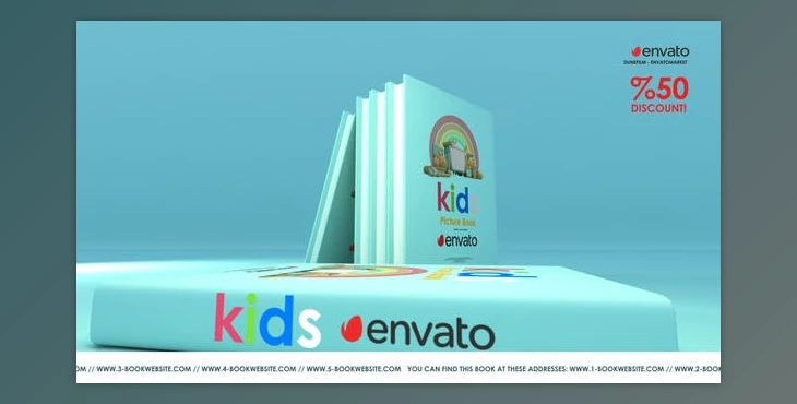 Download Kids Book Promo (Videohive 30552715) - AE Project