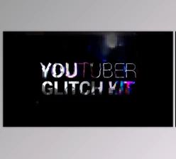 Download YouTuber Kit - Glitch (Videohive 20216462) - AE Project