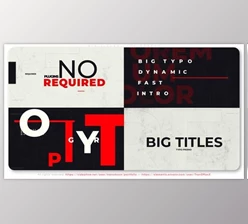 Download Big Titles Typo. Smart Opener (Videohive 31005303) - AE Project