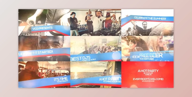 Download Music Event Promo (Videohive 16447304) - AE Project