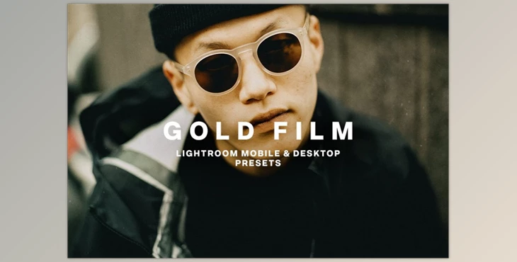 Download GOLD FILM Lightroom Presets CreativeMarket-5924779 (Lrtemplate, DNG)