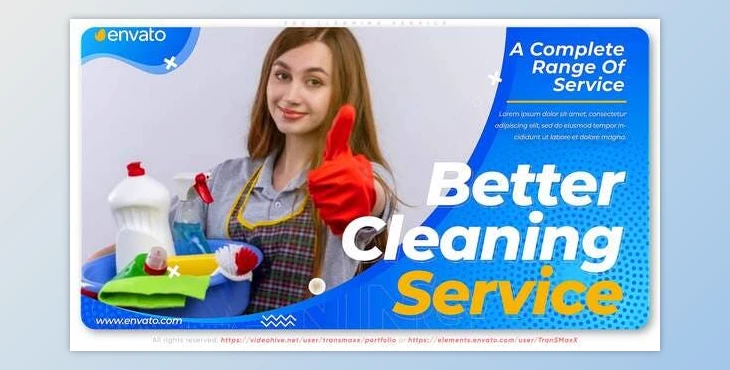 Download Cleaning Service Promo (Videohive 30943857) - AE Project