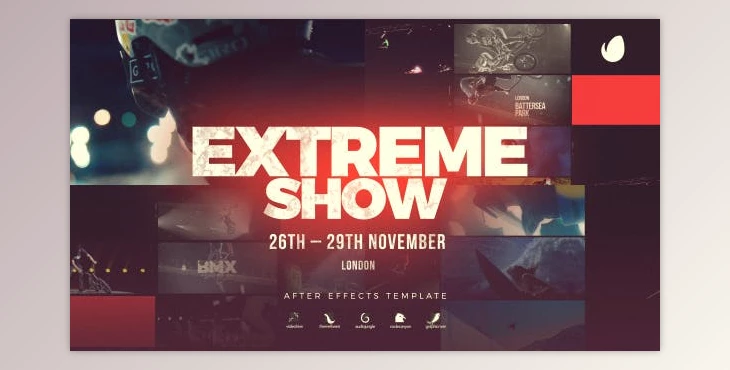 Download Extreme Show // Sport Event Promo (Videohive 20706485) - AE Project