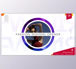 Download Fashion Opener - Minimal Promo (Videohive 24763596) - AE Project