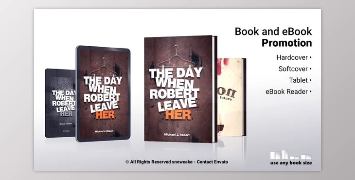 Download Book and eBook Promotion (Videohive 30572655) - AE Project