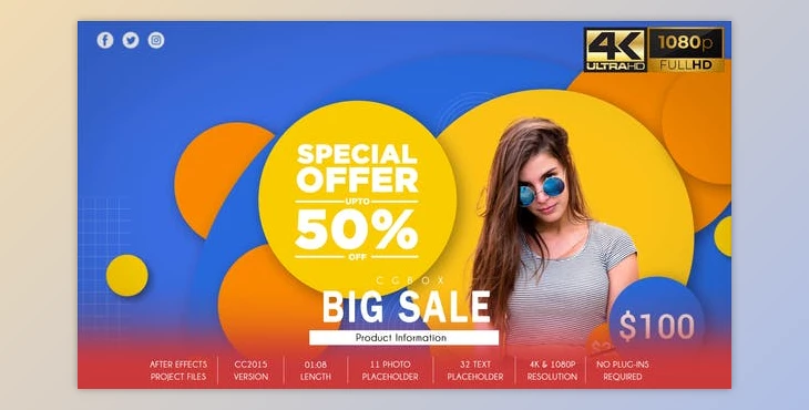 Download Product Promo - Big Sale (Videohive 31830324) - AE Project