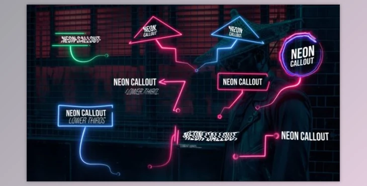 Download Neon Call Outs (Motionarray 902759) - PR Project