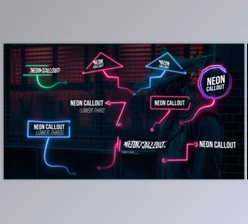 Download Neon Call Outs (Motionarray 902759) - PR Project