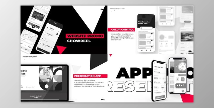 Download Black and White Website Promo (Videohive 31812320) - AE Project