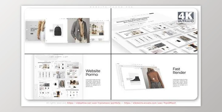 Download Website Promo Z04 (Videohive 31833307) - AE Project