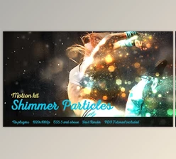 Download Shimmer Particles Motion Kit (Videohive 19044846) - AE Project
