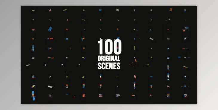 Download Dynamic Typography Pack [100 Titles] 4K 60 FPS (Videohive 21218812) - AE Project