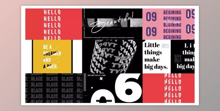 Download Abstract Typography titles (Videohive 31825018) - AE Project