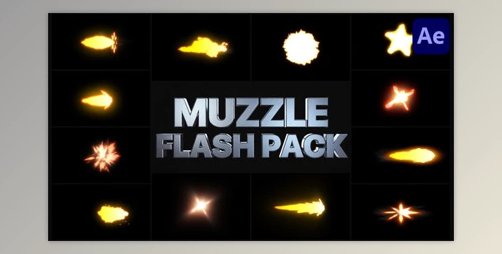 download muzzle flash for adobe after effects