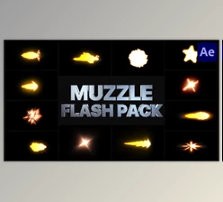 Download Muzzle Flash Pack 03 - After Effects (Videohive 31835571) - AE Project