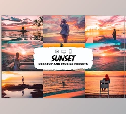 Download Sunset Lightroom Presets CreativeMarket-5953740 (DNG)