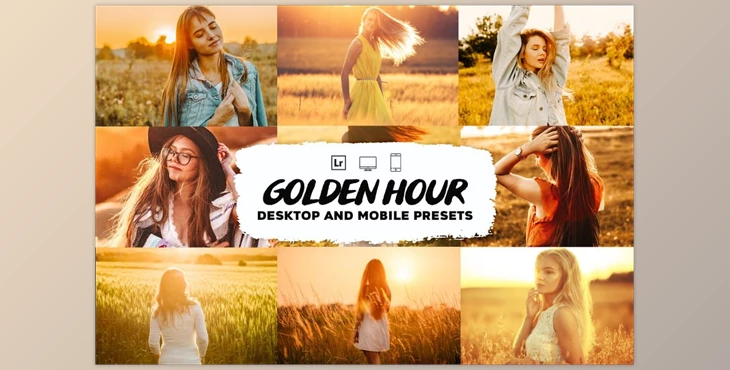Download Golden Hour Lightroom Presets CreativeMarket-5953479 (DNG)
