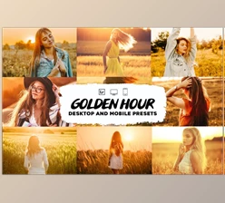 Download Golden Hour Lightroom Presets CreativeMarket-5953479 (DNG)