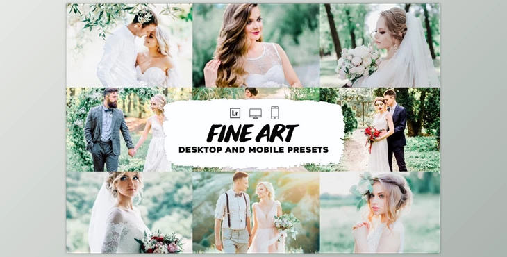 Download Fine art wedding lightroom presets CreativeMarket-5953321 (DNG)