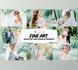 Download Fine art wedding lightroom presets CreativeMarket-5953321 (DNG)