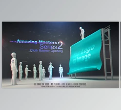 Download Amazing Masters Series 2 - Cloth Banner Opening (Videohive 26654396) - AE Project