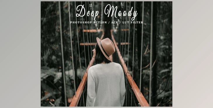 Download 10 Ps Actions ACR LUT Deep Moody CreativeMarket-6114018 (XMP, CUBE, ATN)