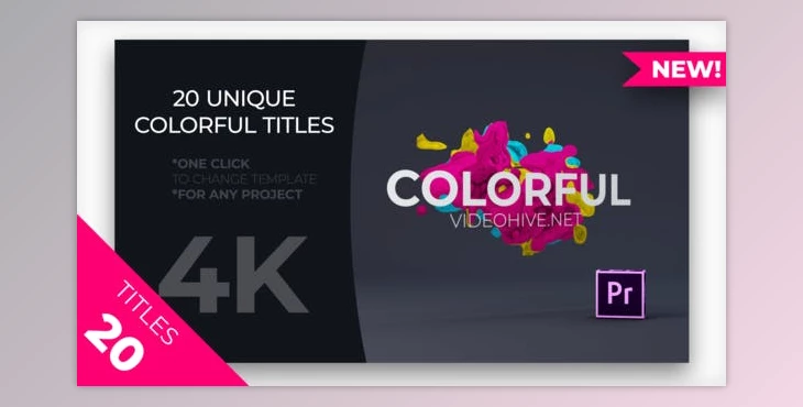 Download Colorful Titles MOGRT (Videohive 23264223)