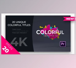 Download Colorful Titles MOGRT (Videohive 23264223)