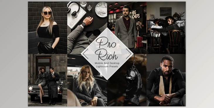 Download 10 Mobile Lightroom Presets Neo Rich CreativeMarket-6121114 (LRT, DNG, XMP)