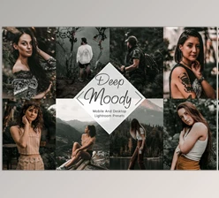Download 10 Lightroom Presets Neo Deep Moody CreativeMarket-6113996 (LRTEMPLATE, DNG, XMP)