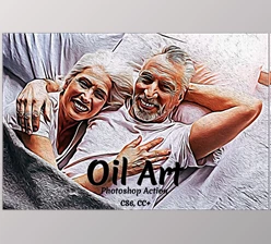 Download Oil Art Photoshop Action CreativeMarket-5908120 (ATN)