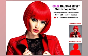 Download Color Halftone <span class='badge badge-warning'>Effect</span> PS Action CreativeMarket-5909808 (ATN)