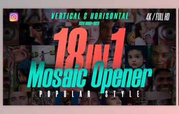 Download Mosaic Opener (Videohive <span class='badge badge-warning'>31400968</span>) - AE Project