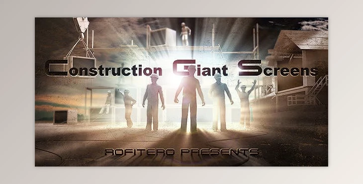 Download Construction Giant Screens (Videohive 2022753) - AE Project