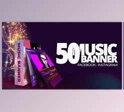 Download Videohive 50 Music Banners Ad 31880883