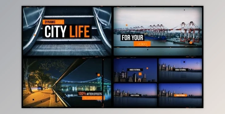 Download Dynamic Show CITY LIFE (Videohive 12868241) - AE Project