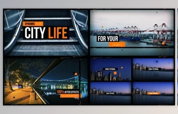 Download Dynamic Show CITY <span class='badge badge-warning'>LIFE</span> (Videohive 12868241) - AE Project