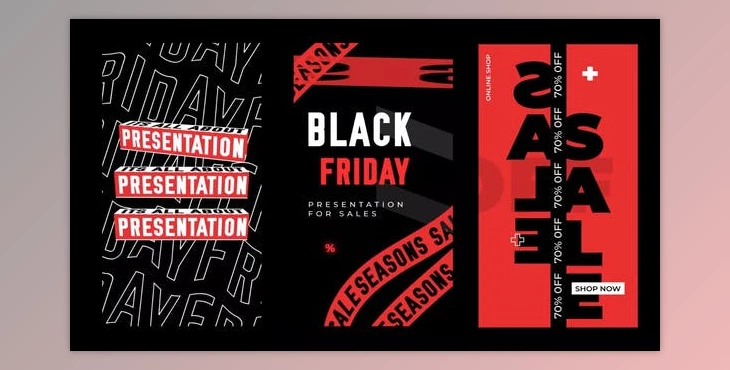Download Black Friday glitch stories (Videohive 31885281) - AE Project