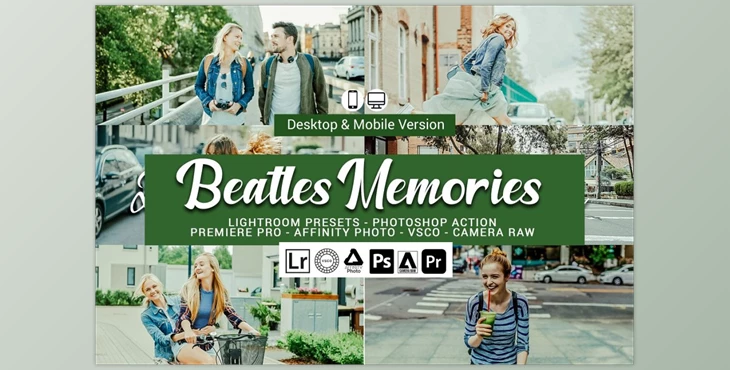 Download Beatles Memories Lightroom Presets CreativeMarket-5155790