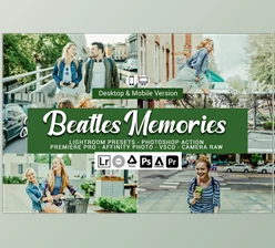 Download Beatles Memories Lightroom Presets CreativeMarket-5155790