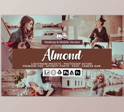 Download Almond Lightroom Presets CreativeMarket-5155691 (DNG, CUBE)
