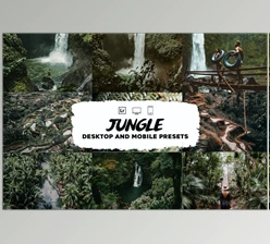 Download Jungle Lightroom Presets CreativeMarket-5953542 (DNG)