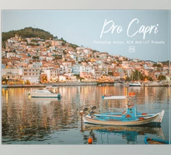 Download 7 Pro Capri Ps, ACR, LUT Filter CreativeMarket-6048505 (XMP, ATN, CUBE)