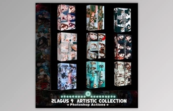 Download 2lagus 9 Artistic <span class='badge badge-warning'>Collection</span> Photoshop Actions GraphicRiver-31604326 (ATN)